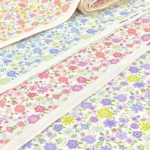 花柄 生地 リバティ風 ブロード プリント 布 ...の商品画像