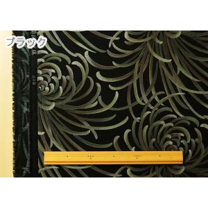 和柄 生地 糸菊抽象文様 綿 抜染サザンクロス...の詳細画像2
