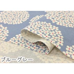 花柄 生地 マリメッコ風 北欧風 布 10番キ...の詳細画像4
