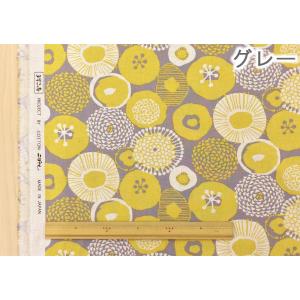 北欧風 生地 コットンリネン 花柄 マリメッコ...の詳細画像2