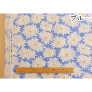 リップル生地 子供 浴衣 北欧風 花柄 シーズ...の詳細画像3