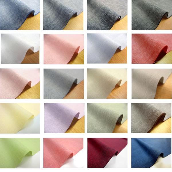 綿100％・カラーダンガリー 全20色（単位50cm）