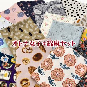 ハギレ 生地 布 福袋 はぎれ カットクロス セット 広幅 合計25m