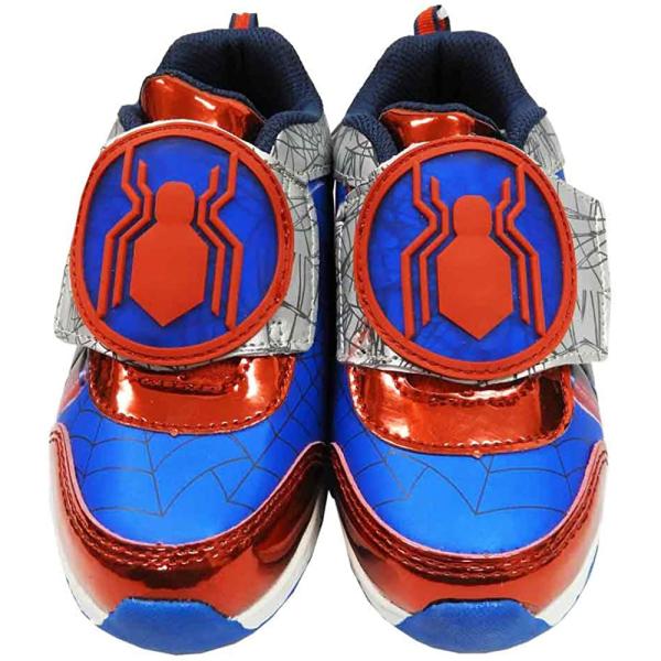 SPIDERMAN SPIDERMAN スパイダーマン 子供用 光る 靴 キッズ スニーカー 運動靴...