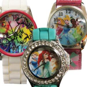 Disney ディズニー プリンセス ティンカーベル 子供用腕時計 リストウオッチ キッズ 腕時計 時計 女の子｜couchetot-for-child
