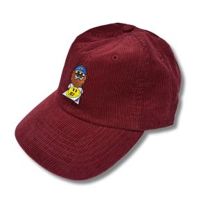 CHI-BEE yes no ネルソン コーデュロイcap (burgundy) チービー CHIBEE キャップ フリーサイズ｜couchpotato