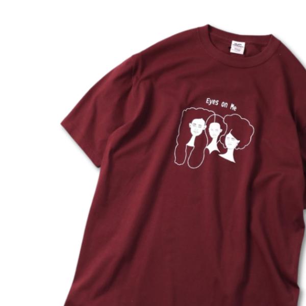 gym master ジムマスター Eyes on Me Tシャツ (wine-red) ユニセック...