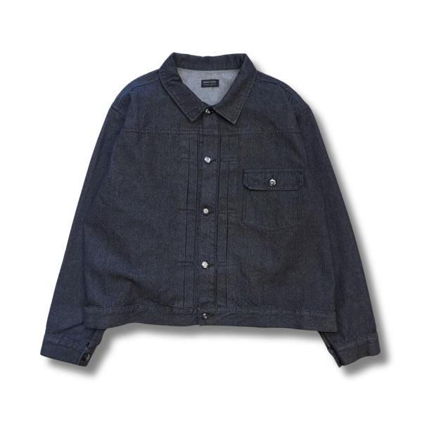 modem design モデムデザイン wide denim jacket (black)  デニ...
