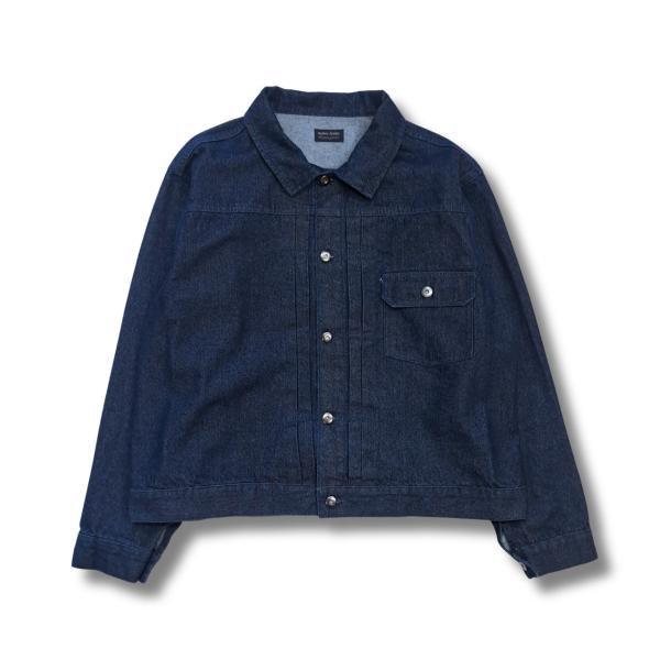 modem design モデムデザイン wide denim jacket (blue)  デニム...