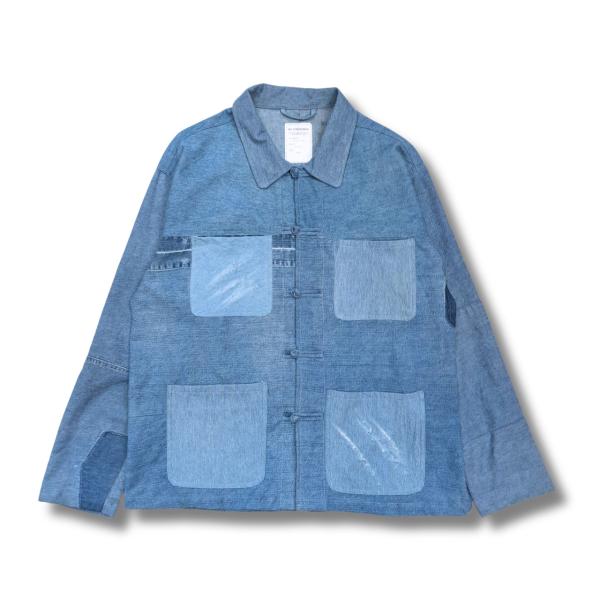 Mr.Remake Man ミスターリメイクマン damege denim china shirts...