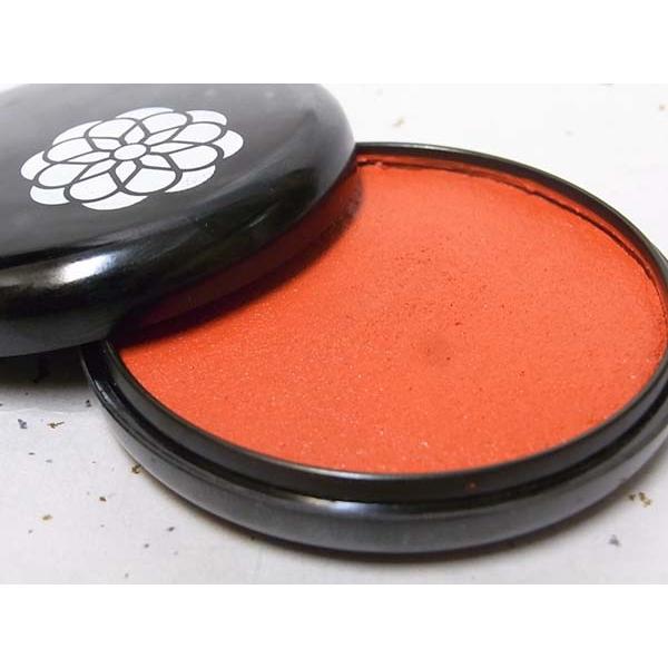 朱肉高級練り朱肉落款印 印泥50号 赤口色 篆刻 遊印 落款印 練り朱肉 しゅにく