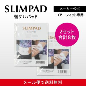 スリムパッドコア・スリムパッド フィット・替ゲルパッド4枚入 スリムパッド（コア/フィット）専用 替えゲルパッド1箱（4枚入