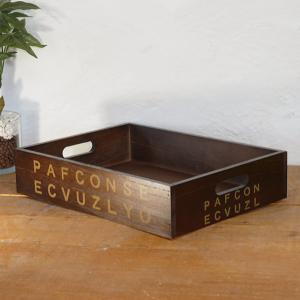 レトロ雑貨 昭和レトロ 木箱 収納ボックス アンティーク チェスト No.3