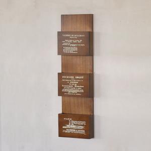 レターラック 壁掛け おしゃれ 木製 ホワイト No.6 インテリア