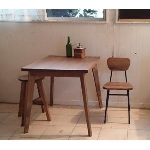 ダイニングテーブル カフェテーブル 古材 幅80 古民家風 角型