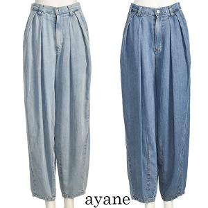 ayane アヤン テンセルデニムフリルポンチョ : セレクトショップブルー