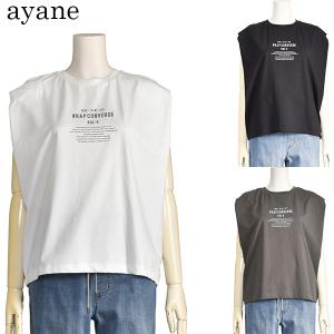 ayane アヤン タンクトップ レディース ショルダー レース ホワイト 白