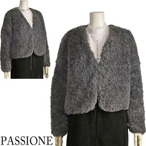 PASSIONE◇フェザーヤーンニットベスト/ニットベスト(薄手)/38
