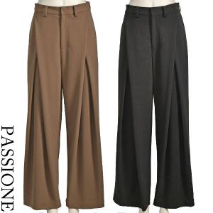 パシオーネ passione ワイドパンツ 38 配信 mal 新品 PASSIONE  