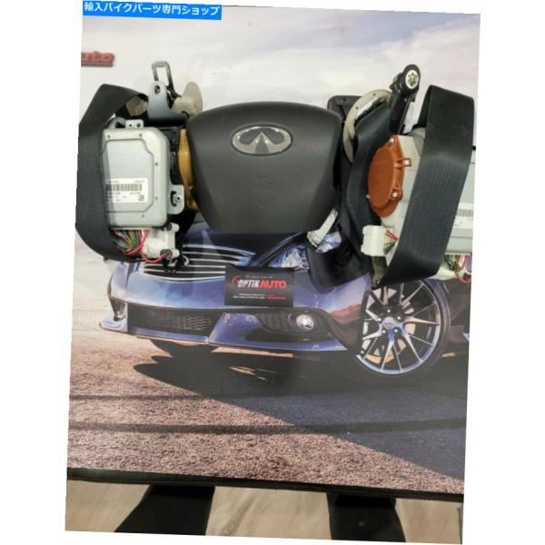 シート Q50 2014-2015ドライバーエアバッグシートベルト86885-4HB0A / 868...