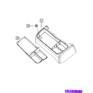 console part 純正MOPARフロリア・エンポート・メイ・1RT17DX9AB-オリジナルのタイトルを表示します 純正 Mopar フロアコンソールトレイ 1RT17DX9AB-｜coupertop