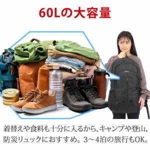 リュック メンズ レディース テフロン加工で水...の詳細画像3