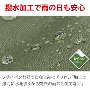 リュック メンズ レディース テフロン加工で水...の詳細画像4