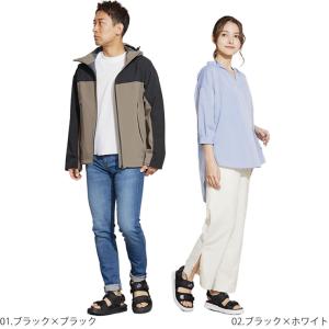 サンダル メンズ レディース 4cmの厚底ソー...の詳細画像2