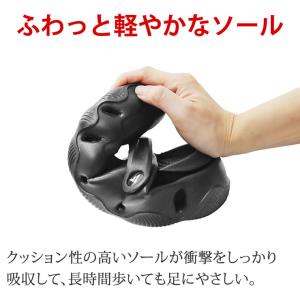 サンダル メンズ レディース 厚底サンダル 歩...の詳細画像4
