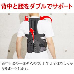 背中と腰をWサポート!腰痛ベルト 骨盤ベルト ...の詳細画像5