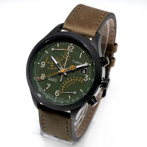 ミリタリー タイメックス TIMEX 腕時計 メンズ レディース ウォッチ インテリジェントクォーツ フライバック クロノグラフ T2P381