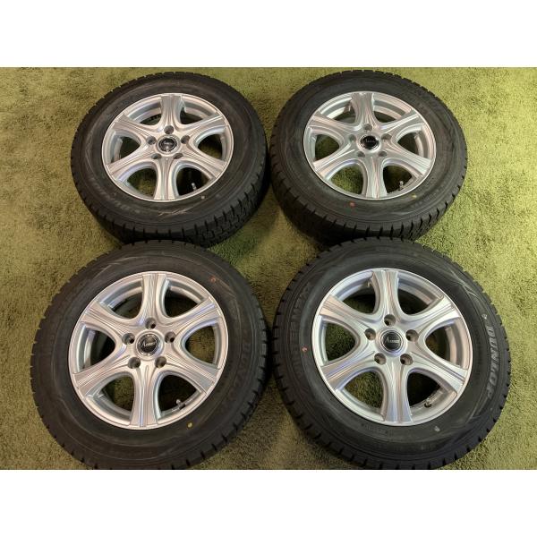 送料無料 スタッドレスセット ダンロップ ウィンターマックス01 195/65R15 ノア ヴォクシ...