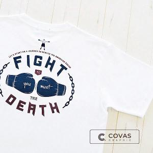 COVAS GRAPHIC Tシャツ ゴング・ラスベガス ホワイト 白 301456-10 ユニセッ...
