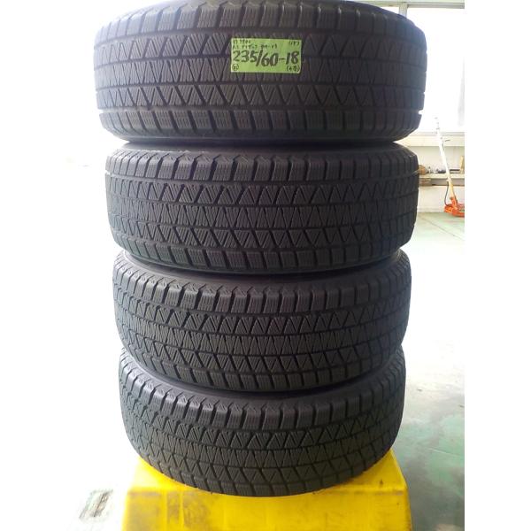 5) 7940e ブリヂストン ブリザック ＤＭ−Ｖ３ 235/60R18 ４本セット レクサス Ｒ...