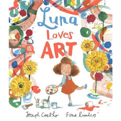 Luna Loves ART｜英語絵本 洋書 小学生 中学生 子ども 読み聞かせ 海外 学び 英語教...