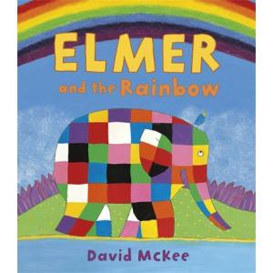 英語絵本 洋書 小学生 中学生 子ども 読み聞かせ 海外 学び 英語教材 Elmer and the Rainbow｜エルマーとにじ（原書）