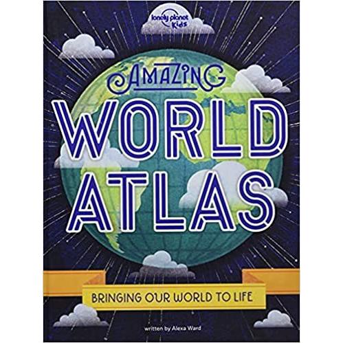 Amazing World Atlas 2 | 世界 図鑑 英語教材 知育 英語絵本 洋書