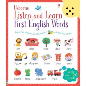 Listen and Learn First English Words: With over 120 words | 絵辞典