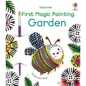 英語教材 幼児 知育 海外 水ぬり絵 塗り絵 あそび おうち時間 | First Magic Painting Garden