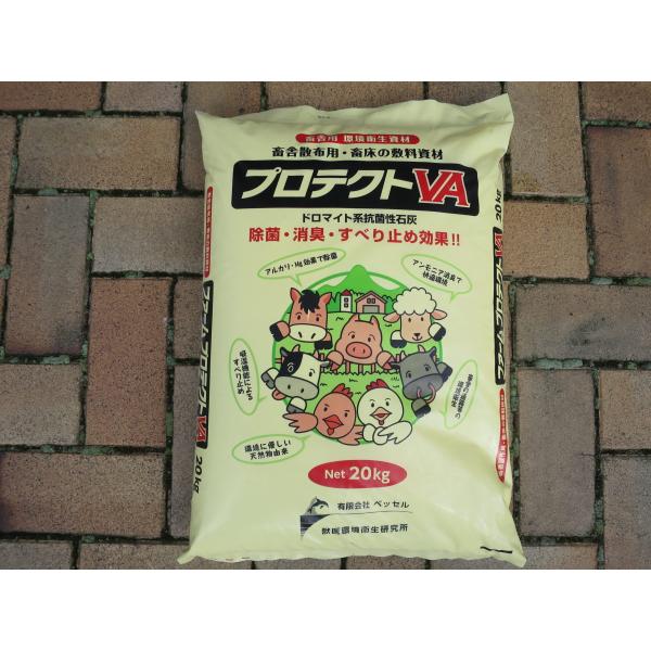 ドロマイト系抗菌性石灰 プロテクトVA 20kg×10