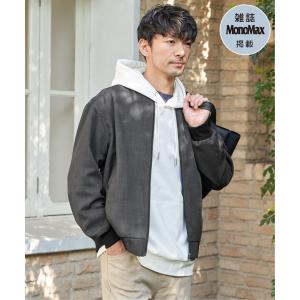 イージーケアリネンライクブルゾン