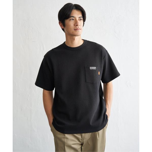 UNIVERSAL OVERALL ユニバーサルオーバーオール DAILYワンポイント刺繍Tシャツ