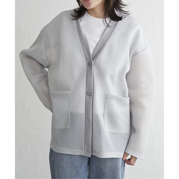 シアーダンボールカーディガン