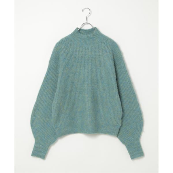 ミックスアームウォーマー風プルオーバー