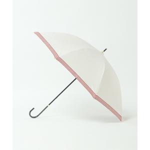 晴雨兼用 長傘 ボーダーテープ