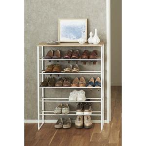 tower 家具 「WEB限定」tower タワー シューズラック 6段 : ZOZOTOWN