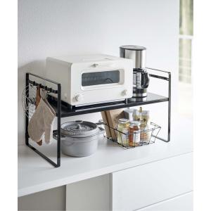 tower 特典付 山崎実業 トースターラック タワー ワイド 公式 棚