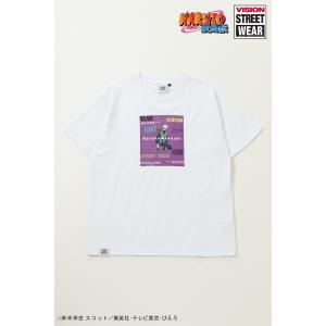 VISION×NARUTO カカシ柄Tシャツ