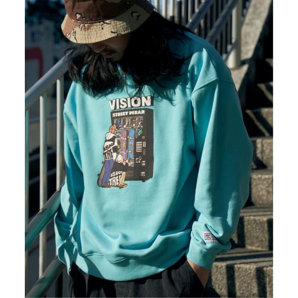 VISION STREET WEAR ビジョンストリートウェア スケボー自販機トレーナー
