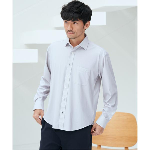 【イージーケア／吸水速乾】GOKU楽ワークスイスカラーシャツ
